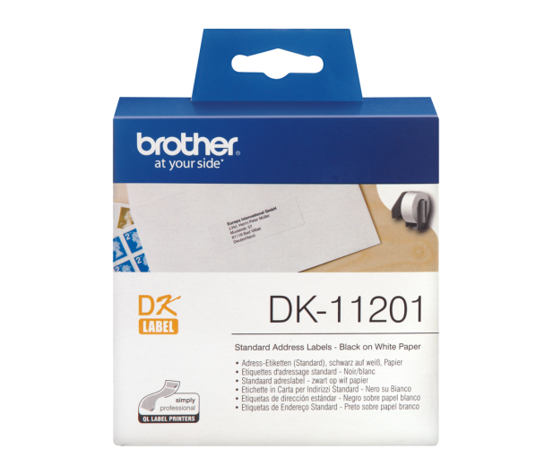 Brother Etykieta standardowa adresowa 400 szt. (DK11201) - 393642 - zdjęcie 2